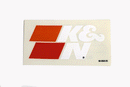 K&N ステッカー | ロゴ ホワイト | K&N : 89-0030-20