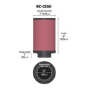 K&N ユニバーサルフィルター | 取付内径 140 mm | K&N : RC-3150